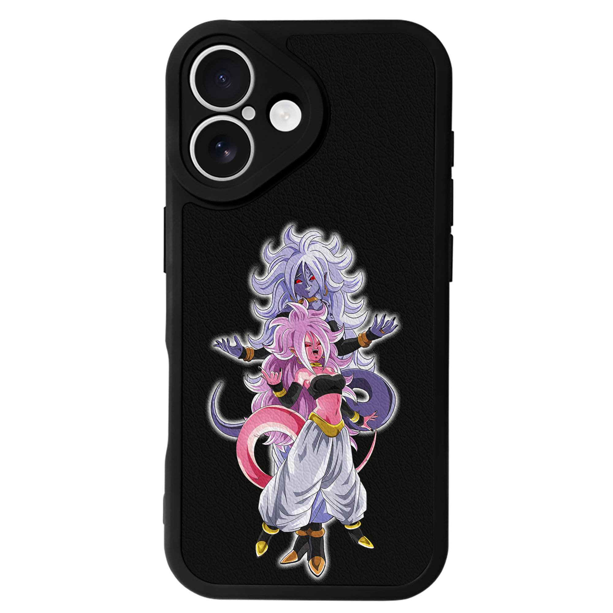 （画像用） ドラゴンボール DRAGON BALL 【iPhone 16シリーズ対応】シリコンスマホケース（レザー調） 材質：シリコン